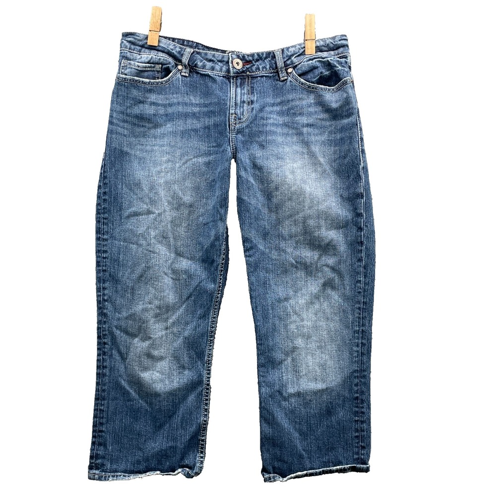 Bootheel by Sheryl Crow  Kennett Capri‎ Jeans Women's 32 Western Y2k Biker Rodeo